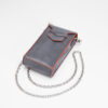 Goat leather smartphone pouch